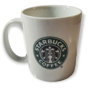 Starbucks (2006)‎ Ceramic 12 OZ Coffee Tea Mug Cup 2 sided Mermaid Logo